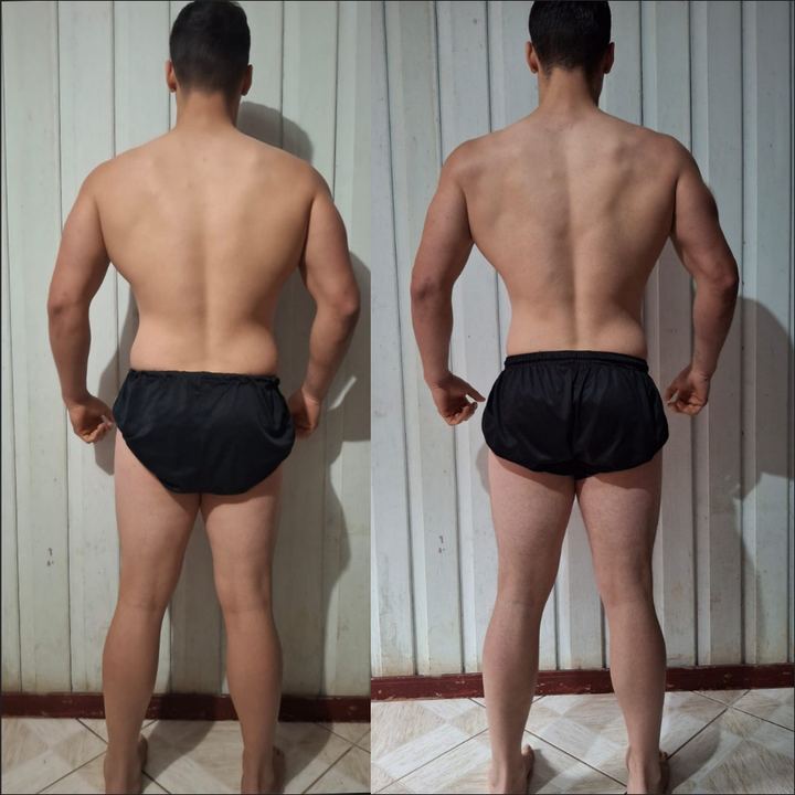 Antes e depois de aluno da PR Team