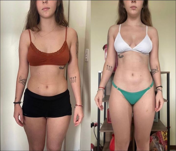 Antes e depois de aluno da PR Team
