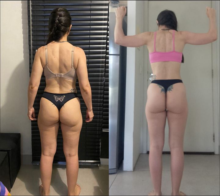Antes e depois de aluno da PR Team